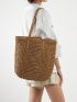 Minimalist Straw Bag