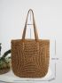 Minimalist Straw Bag