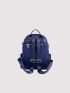 Minimalist Chain Decor Functional Backpack