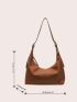 Minimalist Large Capacity Hobo Bag