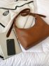 Minimalist Large Capacity Hobo Bag