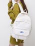 Letter Patch Classic Backpack