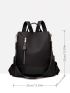 Minimalist Zip Front Backpack