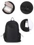 Minimalist Zipper Design Functional Backpack