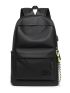 Men Minimalist Functional Backpack With Camping Bag Charm