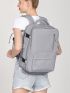 Release Buckle Decor Functional Backpack