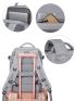 Release Buckle Decor Functional Backpack