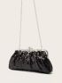 Sequin Decor Chain Evening Bag