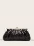 Sequin Decor Chain Evening Bag