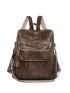 Tassel Decor Functional Backpack