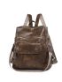 Tassel Decor Functional Backpack