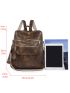 Tassel Decor Functional Backpack