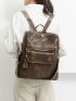 Tassel Decor Functional Backpack