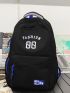 Men Letter Graphic Casual Daypack