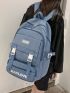 Letter Graphic Classic Backpack