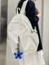 Flower Decor Functional Backpack