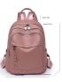 Zip Front Classic Backpack