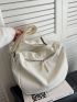 Minimalist Large Capacity Hobo Bag