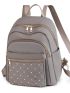 Studded Decor Classic Backpack