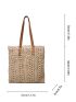 Hollow Out Straw Bag