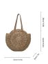 Hollow Out Straw Bag