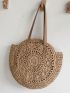 Hollow Out Straw Bag