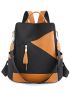 Two Tone Functional Backpack