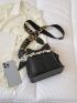 Chain & Twilly Scarf Decor Bucket Bag