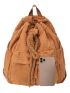 Zip Front Drawstring Backpack