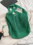 Minimalist Hollow Out Crochet Bag