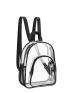 Clear Contrast Binding Classic Backpack