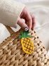 Mini Pineapple Decor Straw Bag