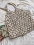 Minimalist Hollow Out Crochet Bag