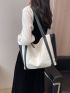 Two Tone Shoulder Bag