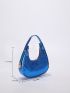 Mini Crocodile Embossed Hobo Bag