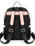 Pom Pom Decor Classic Backpack