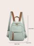 Mini Two Tone Functional Backpack