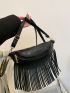 Fringe Decor Waist Bag