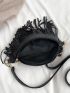 Fringe Decor Waist Bag