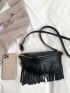 Fringe Decor Waist Bag