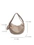 Minimalist Hobo Bag With Coin Purse