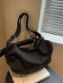 Minimalist Hobo Bag With Coin Purse