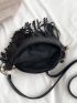 Fringe Decor Waist Bag