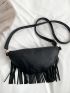 Fringe Decor Waist Bag