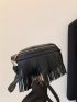 Fringe Decor Waist Bag