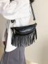 Fringe Decor Waist Bag