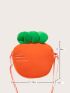 Mini Carrot Design Novelty Bag