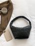 Minimalist Quilted Hobo Bag