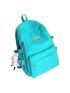 Letter Patch Decor Functional Backpack With Bag Charm