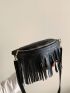 Fringe Decor Waist Bag